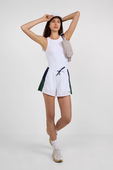 Court Champ Side-Pleat High-Rise Tennis Short 3''